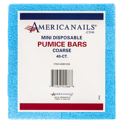 Americanails Disposable Mini Pumice Bars 40ct