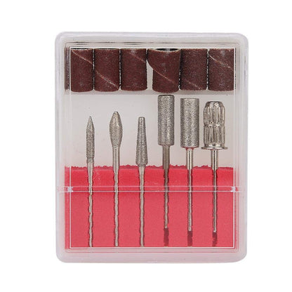 Nail Drill Bit Kit for Machine Replacement (3/32 Shank size)