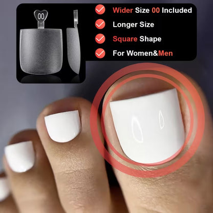 Soft Gel Tips (Matte Square Toe) (320pcs)