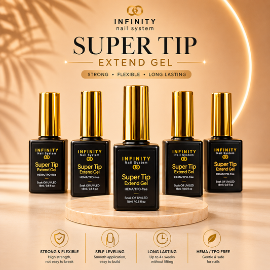 Infinity- Super Tip Extend Gel (HEMA & TPO free)