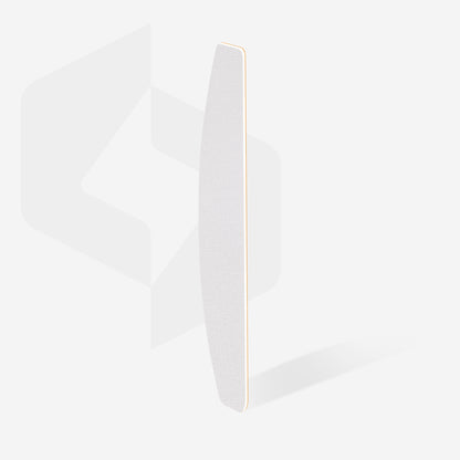 Staleks Pro-Disposable White Files For Crescent Nail File On A Soft Foam Layer EXPERT 40  180grit (30 Pcs)