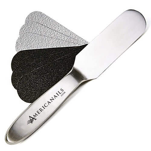 Americanails Stainless Steel Pedicure File Kit