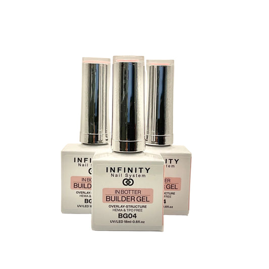 Infinity Nail System - BIAB Gel- Overlay-Structure HEMA/TPO FREE 18ml (BG04) (1pcs)