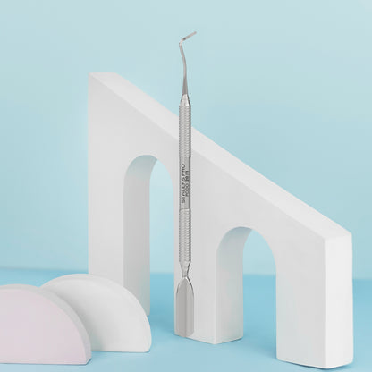 Staleks Pro-Podology curette PODO 20 TYPE 1 (curette and rounded wide pusher)