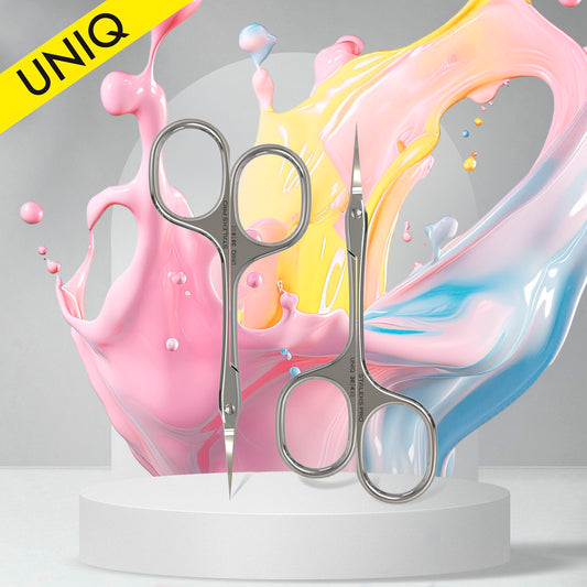 Staleks Pro-Professional cuticle scissors Asymmetric UNIQ 30 TYPE 4