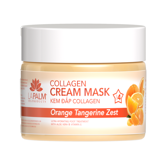 Lapalm Collagen Cream Mask – Orange Tangerine Zest -12oz