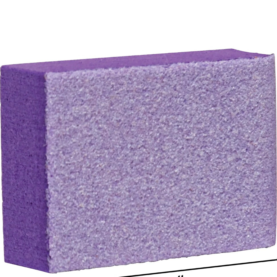 Americanails Disposable Mini Purple Buffers | 100/120 Grit 50ct