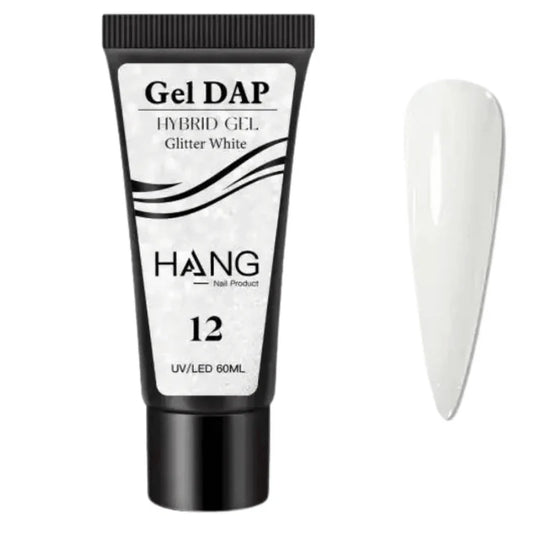 HANG - Gel DAP (Glitter White #12)