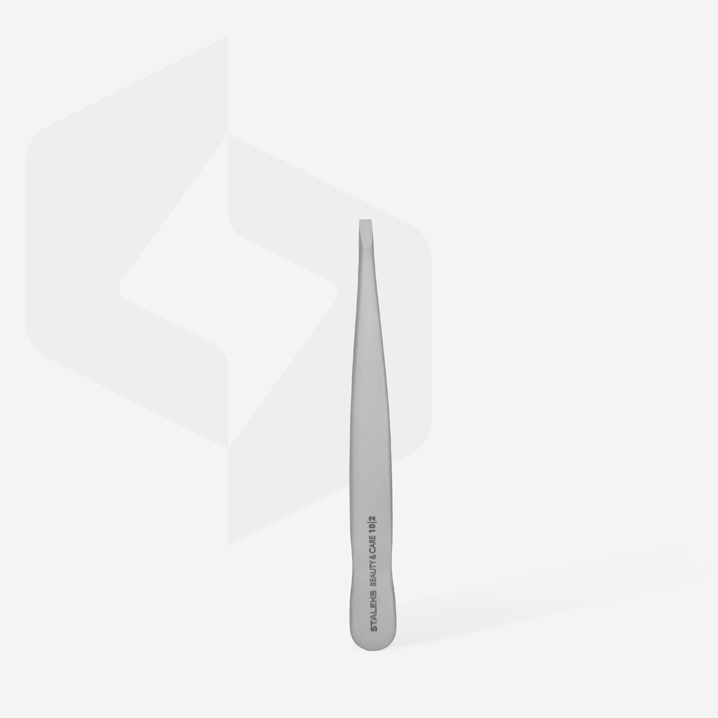 Staleks-Eyebrow tweezers BEAUTY & CARE 10 TYPE 2 (narrow straight)