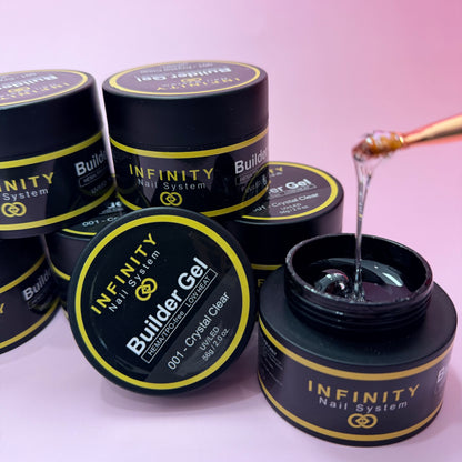 Infinity Builder Gel-HEMA/TPO-free Low Heat #001 (Crystal Clear) 2.0oz