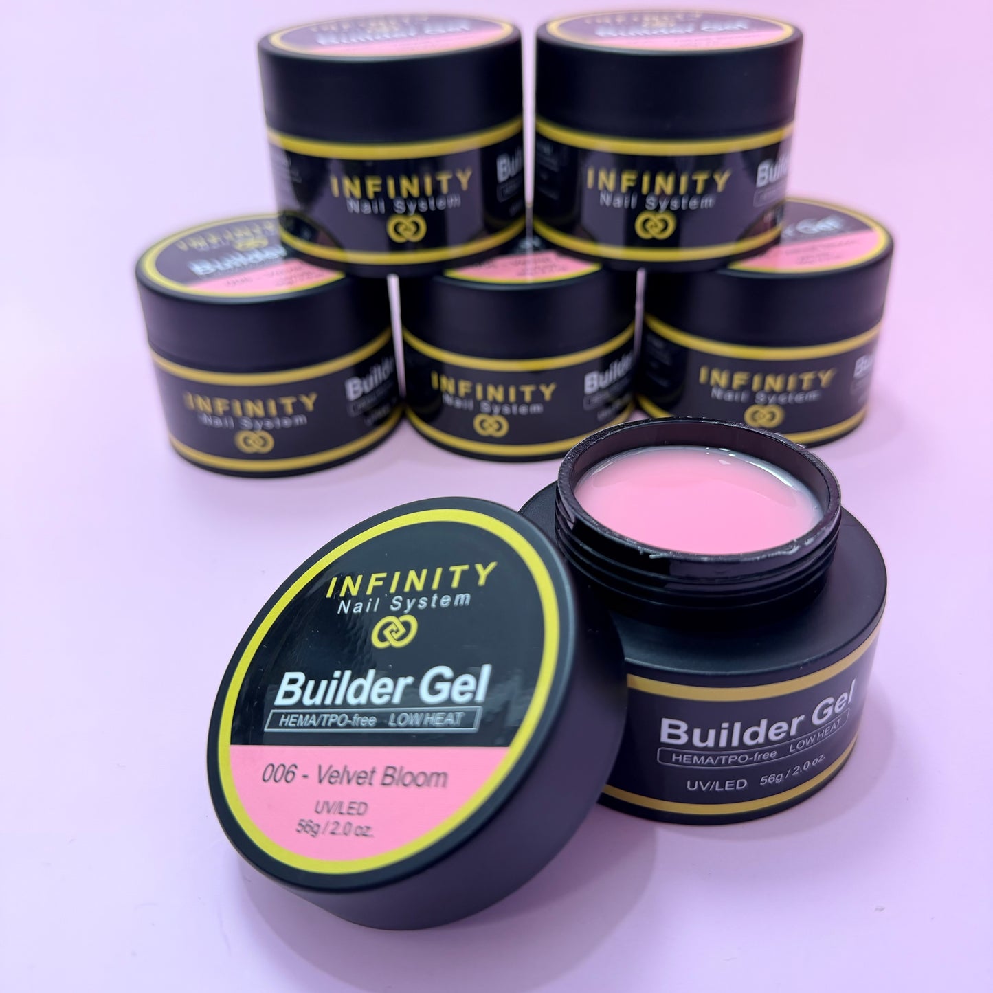Infinity Builder Gel-HEMA/TPO-free Low Heat #006 (Velvet Bloom) 2.0oz