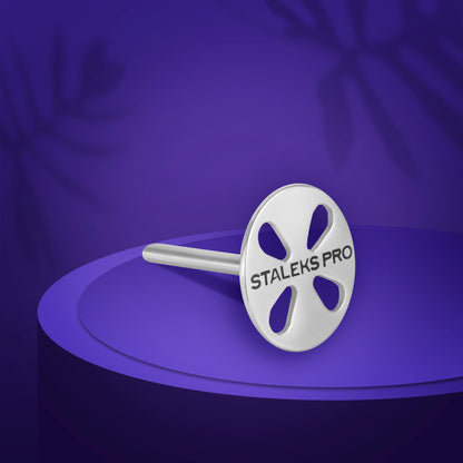 STALEKS-Pedicure Disc PODODISC L EXPERT And Set Of Disposable Files 180 Grit 5 Pcs (25 Mm) (size-27mm)