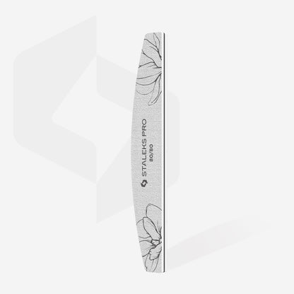 Staleks Pro-Crescent Mineral Nail File EXPERT 40 (25 Pcs) (Grit-80/80)
