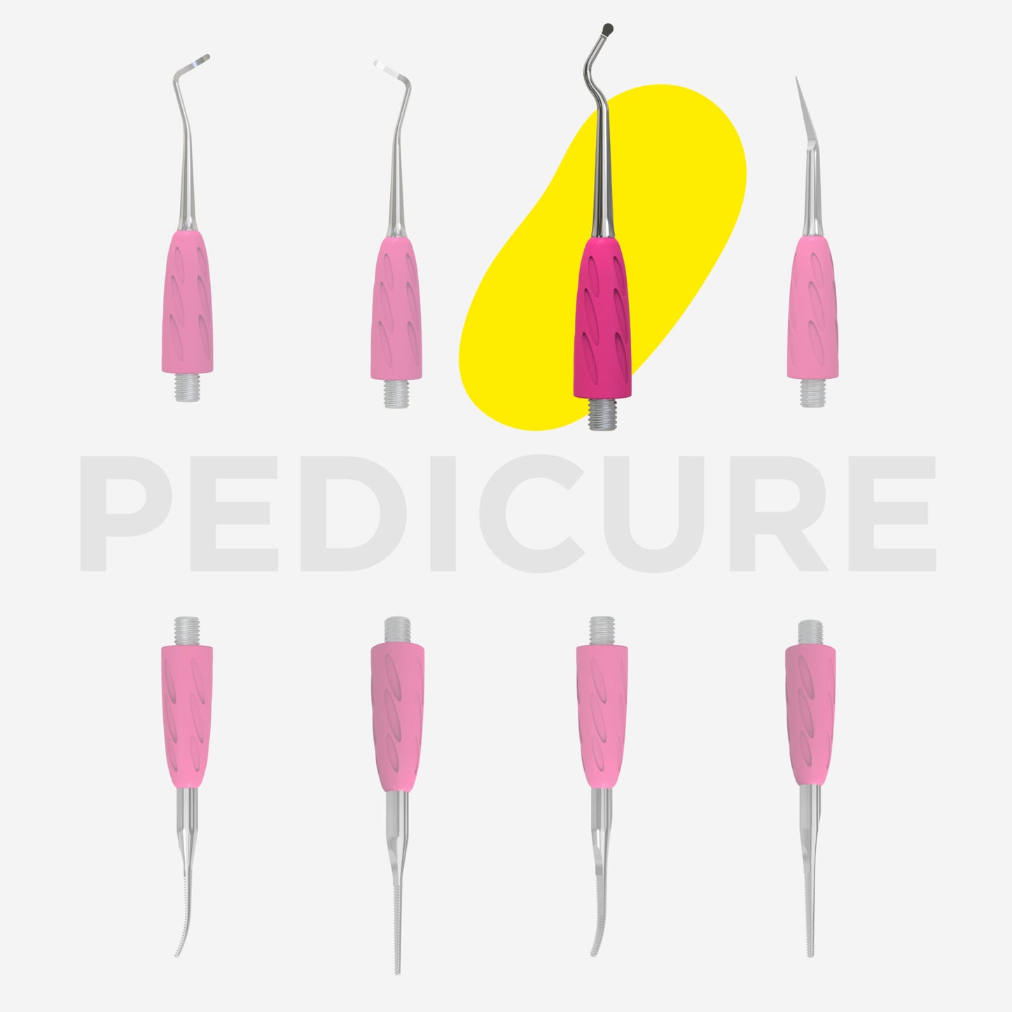 Staleks Pro-Working part of the pusher Combo UNIQ 33 hemisphere curette