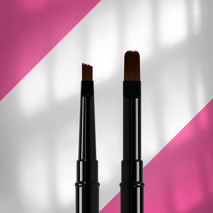 Staleks Pro-Double-ended brush EXPERT for gel 11 mm / for gel 7 mm