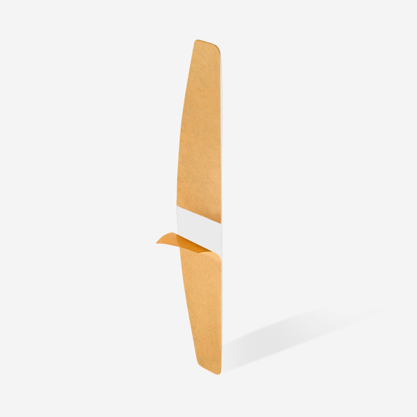 Staleks Pro-Disposable White Files For Crescent Nail File On A Soft Foam Layer EXPERT 40  180grit (30 Pcs)