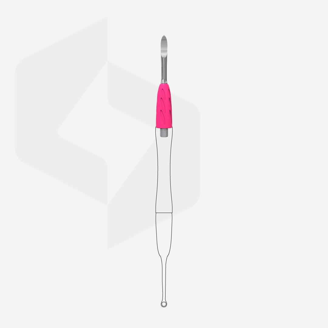 Staleks Pro-Working part of the pusher Combo UNIQ 19 nail cleaner pusher