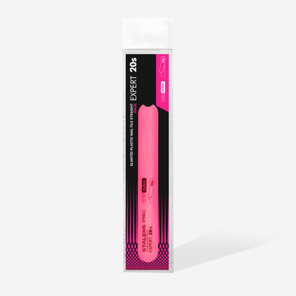 Staleks Pro-Straight beveled plastic base for nail file EXPERT 20s (130 mm)