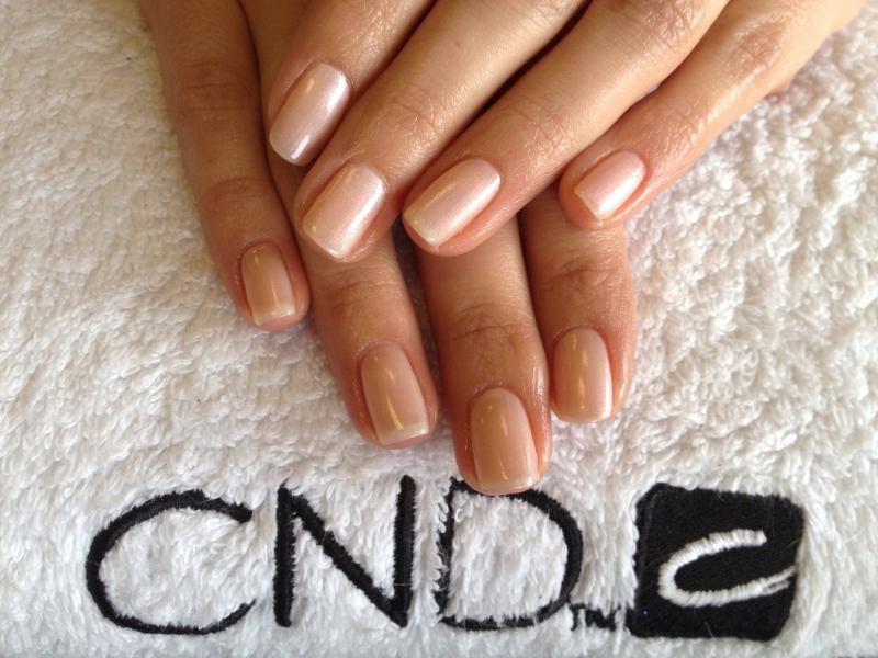CND Shellac - Iced Coral Gel Polish