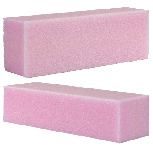 Americanails Premium Pink Pedicure Block Buffers | 100/180 10ct