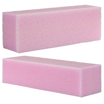 Americanails Premium Pink Pedicure Block Buffers | 100/180 10ct