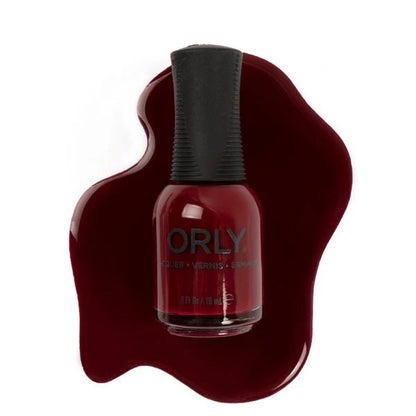 Orly -Bus Stop Crimson Nail Lacquer