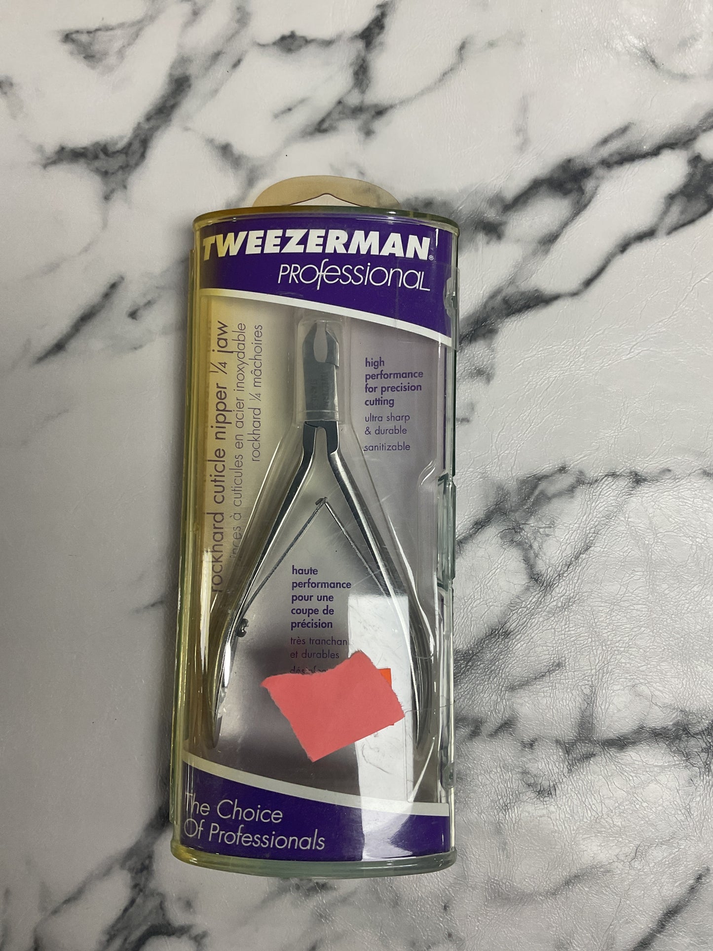 Tweezerman Rockhard Cuticle Nipper 1/4 Jaw