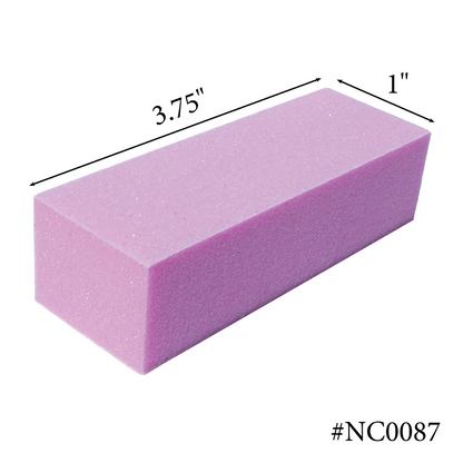 Americanails Premium Pink Pedicure Block Buffers | 100/180 10ct