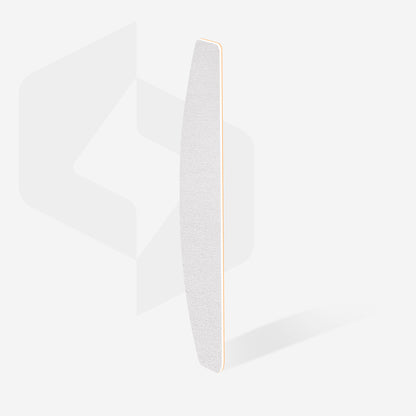 Staleks Pro-Disposable White Files For Crescent Nail File On A Soft Foam Layer EXPERT 40 150grit (30 Pcs)