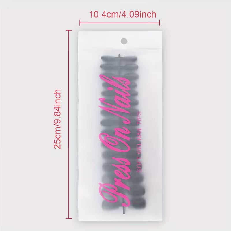 Press On Nails (As-001)(Transparent nails not Black)