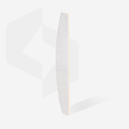 Staleks Pro-Disposable White Files For Crescent Nail File On A Soft Foam Layer EXPERT 40 100 grit (30 Pcs)