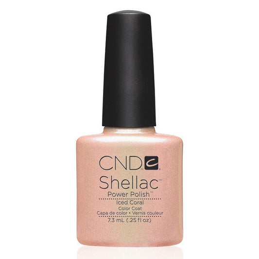 CND Shellac - Iced Coral Gel Polish
