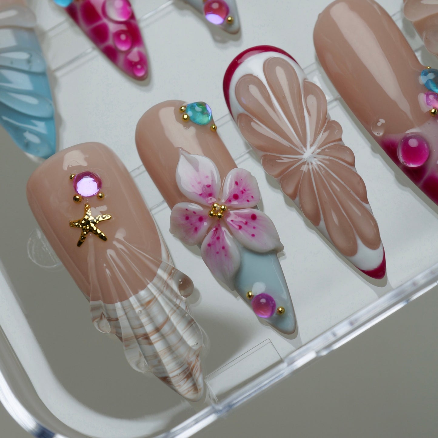 Unimax - Do Nail Art - Shells summer Nails (1pcs)