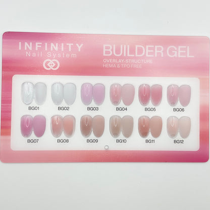 Infinity Nail System - BIAB Gel- Overlay-Structure HEMA/TPO FREE 18ml (BG11) (1pcs)