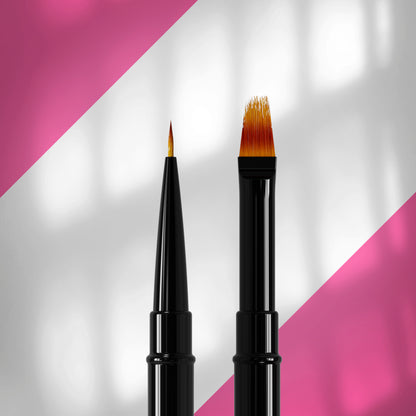Staleks Pro-Double-Ended Brush EXPERT Liner 7 Mm / For Gradient 11 Mm