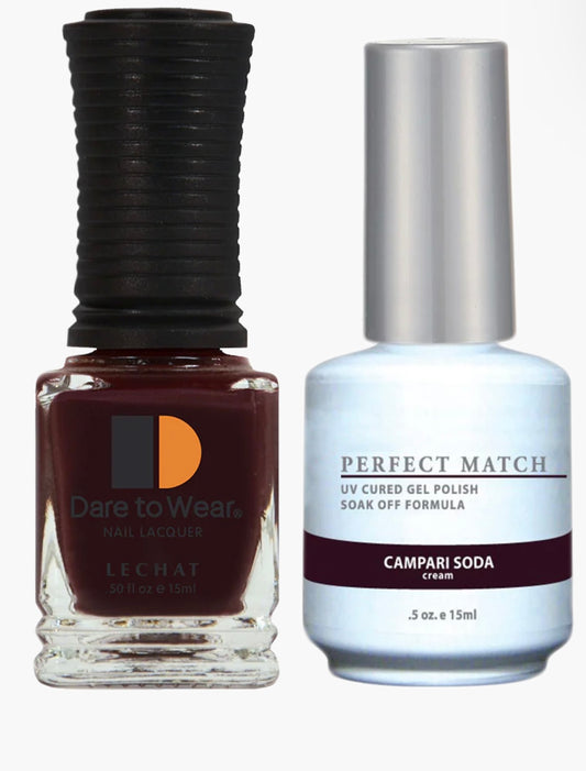 LECHAT - PERFECT MATCH - 029 CAMPARI SODA (GEL & LACQUER) 0.5OZ