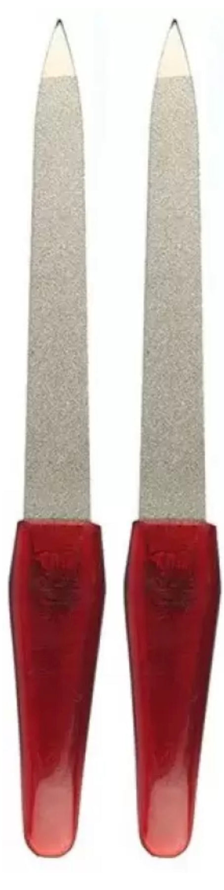 Metal Double Sided Nail File Stainless Steel Manicure Pedicure Files