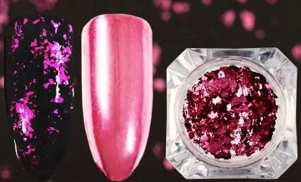 INFINITY - Pink Foil Flakes