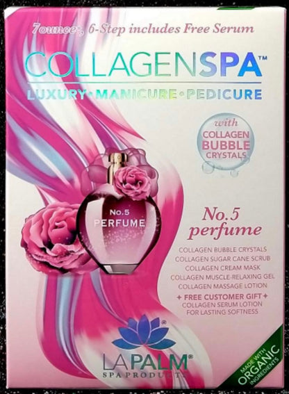 LA PALM Collagen SPA No.5 perfume in a Box 6 in 1