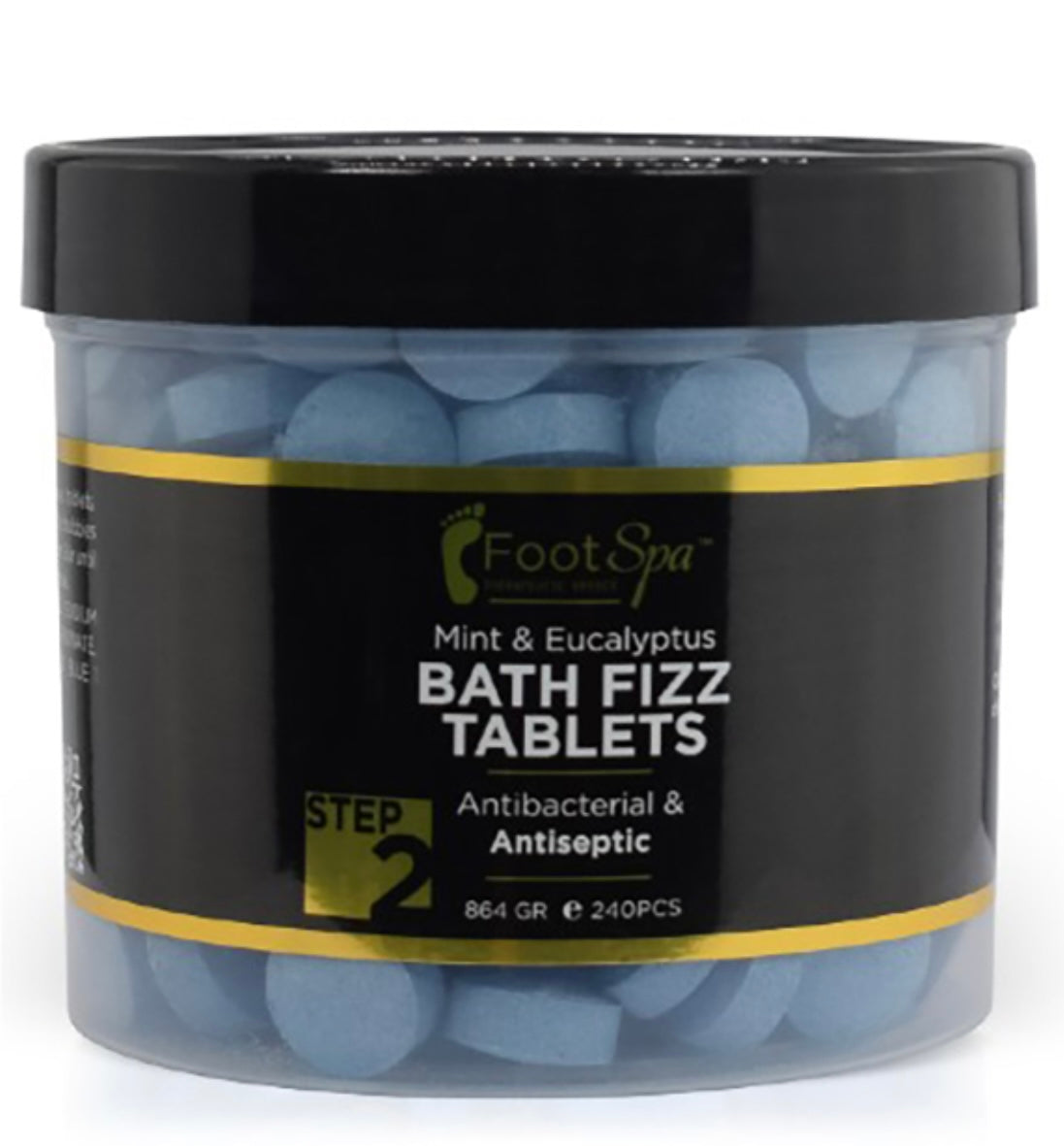 Mint & Eucalyptus Bath Fizz Tablets, 120 Pieces