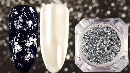 INFINITY - Silver Foil Flakes