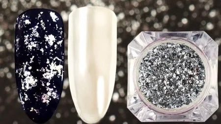 INFINITY - Silver Foil Flakes