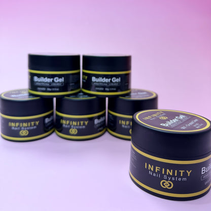 Infinity Builder Gel-HEMA/TPO-free Low Heat #001 (Crystal Clear) 2.0oz