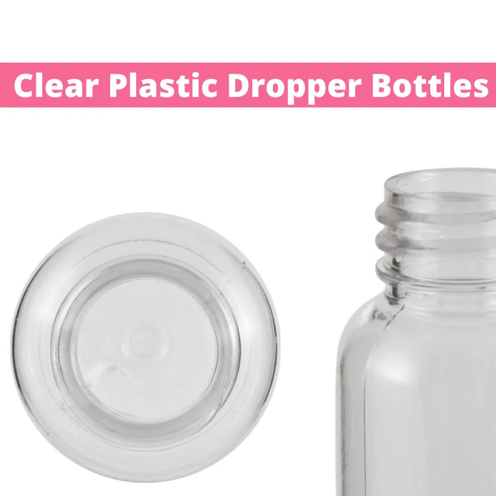Empty DROPPER BOTTLE, 1 OZ.