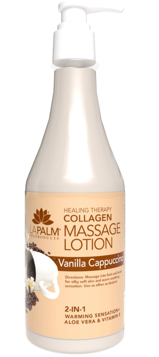 La Palm- Healing Therapy Massage Lotion Vanilla Cappuccino