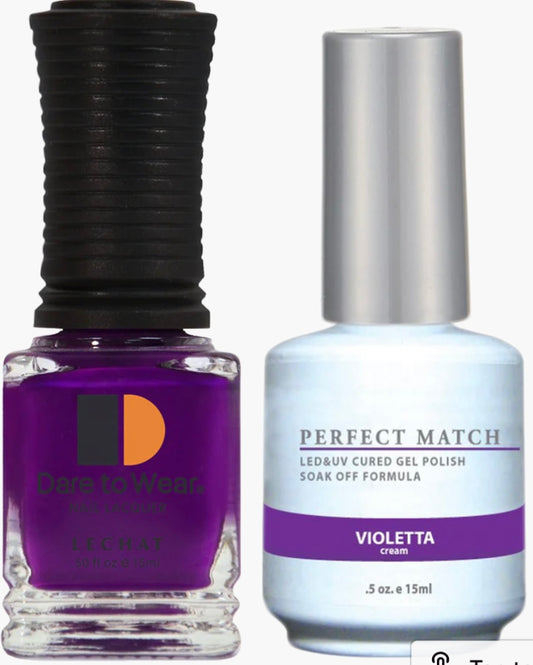 LECHAT - PERFECT MATCH - 102 VIOLETTA (GEL & LACQUER)