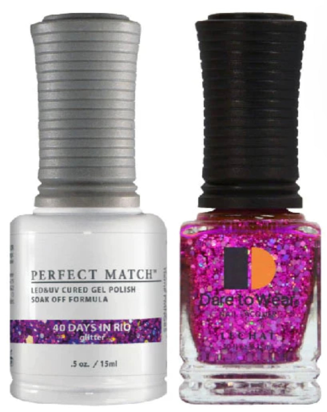 Lechat Perfect match Duo Gel & Lacquer 40 Days in rio PMS 085
