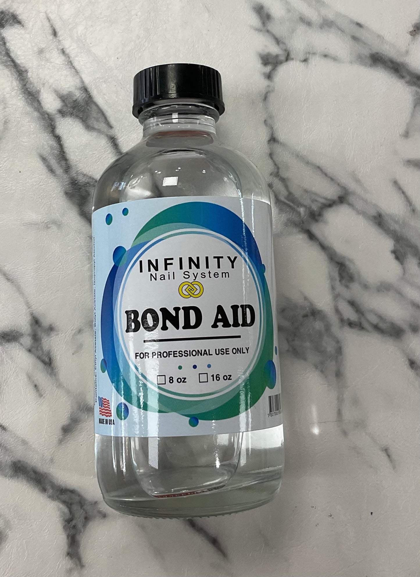 Infinity Bond Aid (8oz) in glass bottle