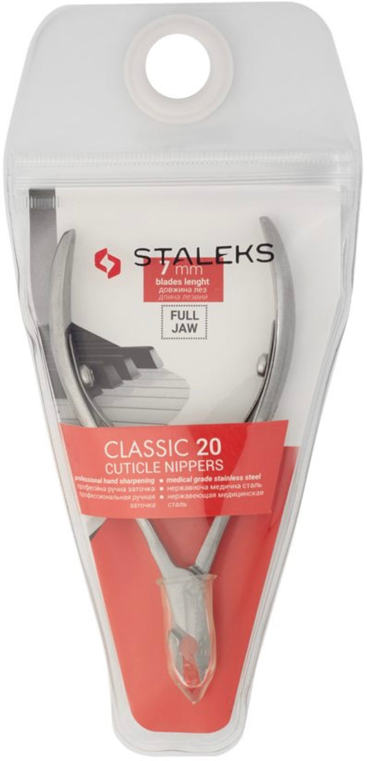 Cuticle nippers Staleks Classic 20, 7 mm