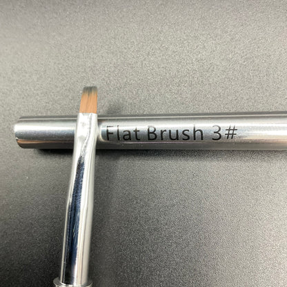Nail Gel Brush Lightweight Nail Art Tool Tube for Manicure and Design for Beginners and Professionals #3